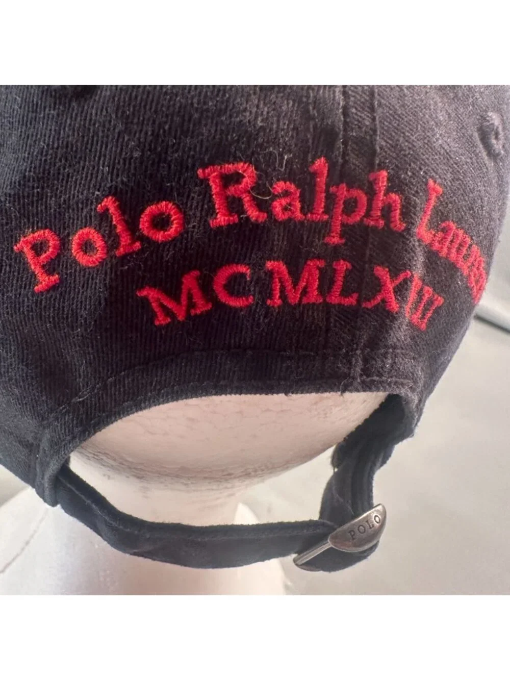 Polo Ralph Lauren Big Pony 3 Cap MCMLXVII Cotton Baseball Hat Logo Embroidered